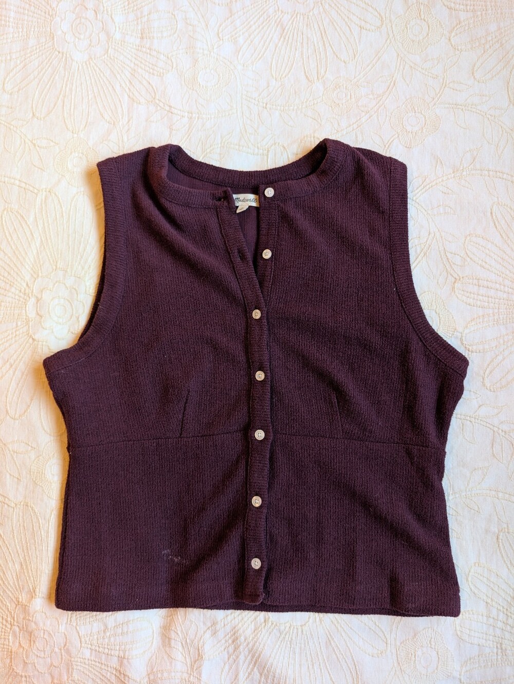 Madewell Burgundy Top